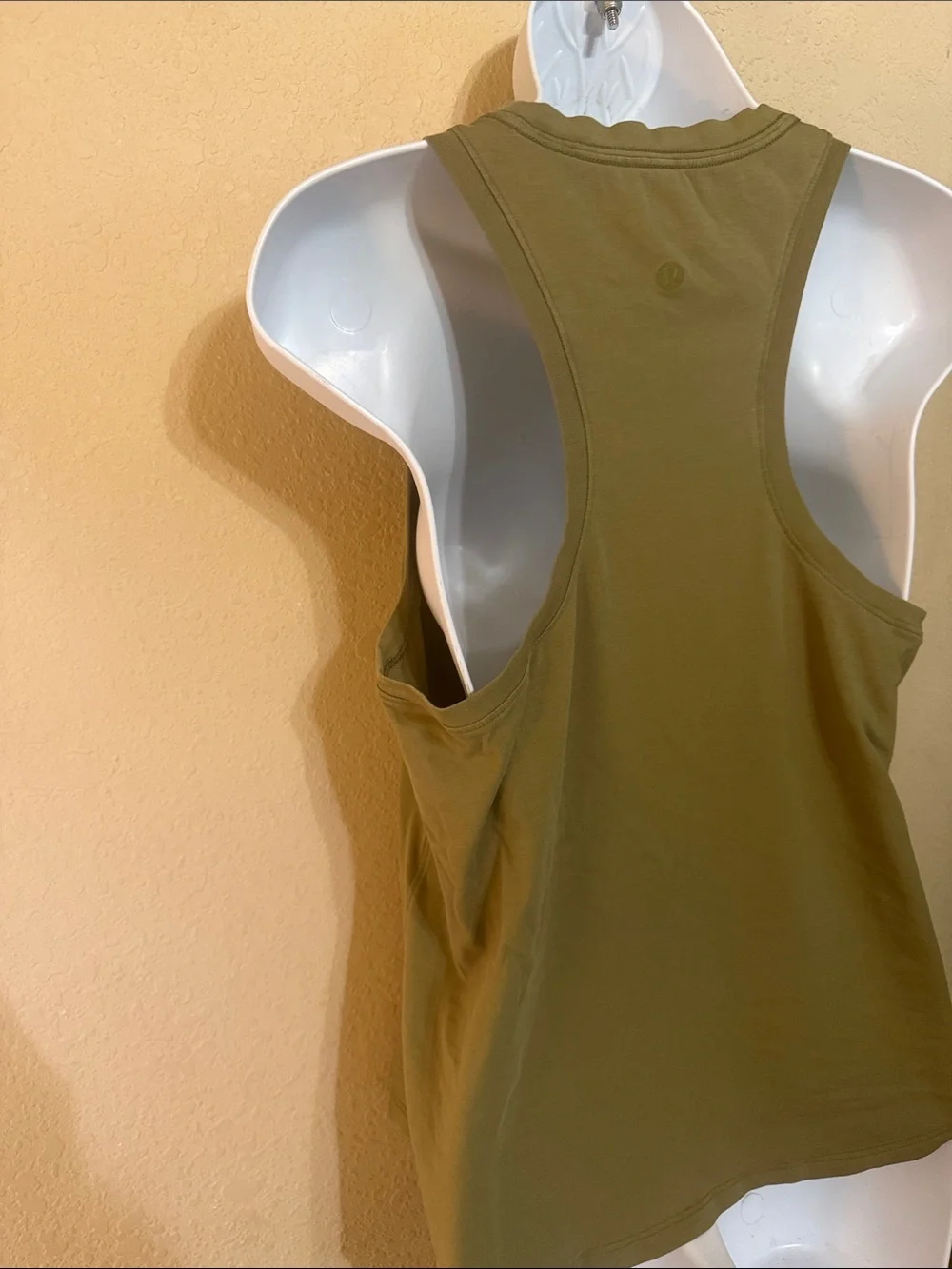 lululemon athletica Olive Green Racerback Tank Top